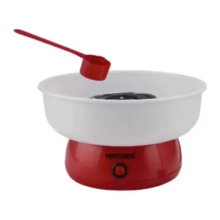 ميديا تك ماكينة غزل البنات، 450 وات، MT-CM250 - ابيض احمر