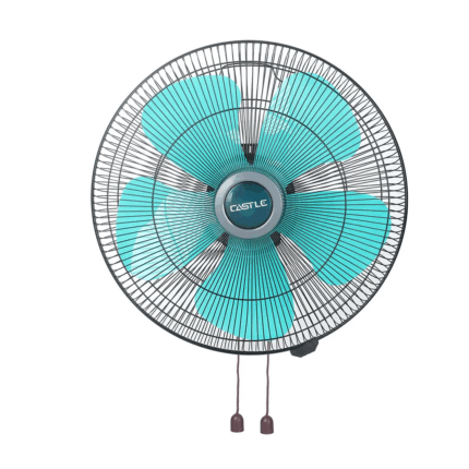 كاسيل مروحة حائط، 18بوصة، 5 ريشة، 3 سرعات، FAW1018 - اخضر