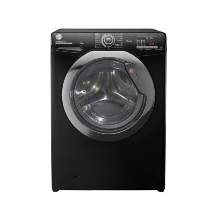 Hoover Automatic Washing Machine, 7 kg, 1100 RPM, Steam, H3WS173DC3BELA - Black